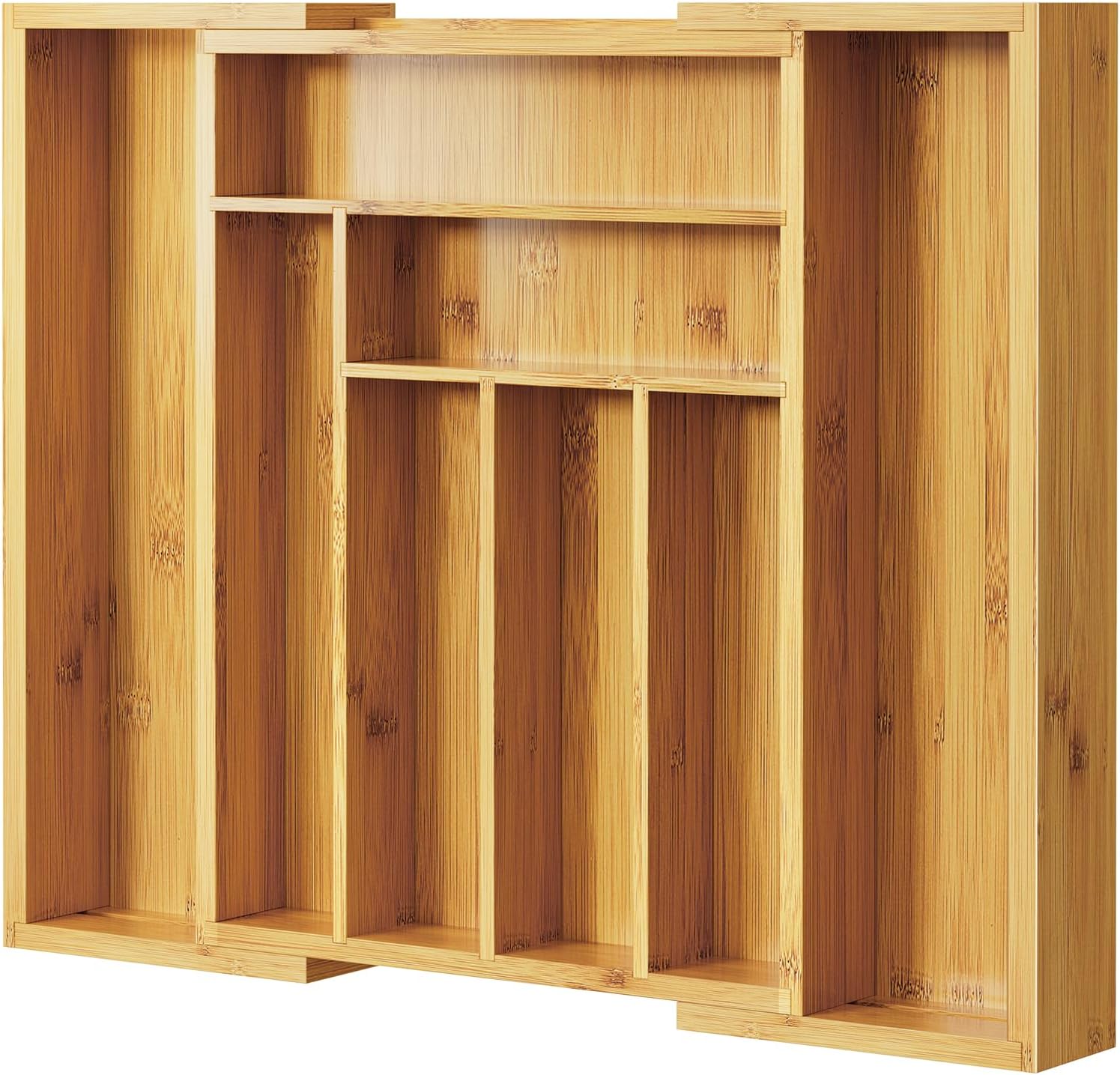 Pipishell Bamboo Desk Organizer